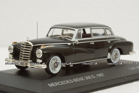 Mercedes 300D, W189, 1957, WB183614, WhiteBox 1:43