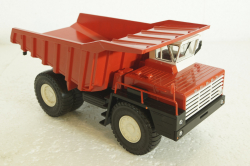 Белаз-548, карьерный самосвал, красный, Н007, Наш Автопром 1:43