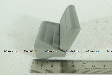 Заднее сиденье серое 1:18