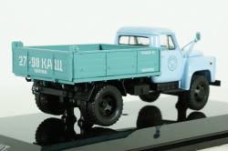 Газ-3503 Саз, 1981 г., голубой, 105210, DiP Models 1:43