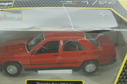 Mercedes 190E 1984, red, BU21103R, Burago 1:24 Уценка!