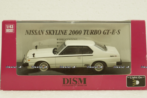 Nissan Skyline 2000 Turbo Gt, white, KHGC211, Dism 1:43