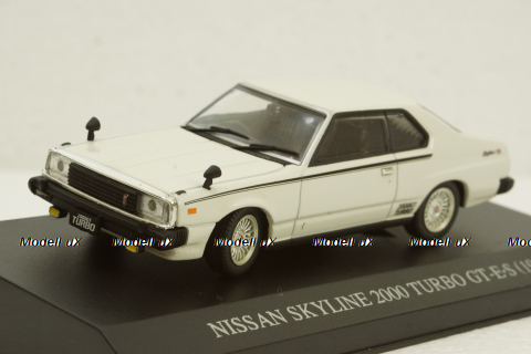 Nissan Skyline 2000 Turbo Gt, white, KHGC211, Dism 1:43