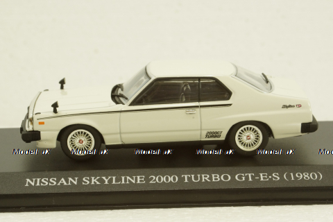 Nissan Skyline 2000 Turbo Gt, white, KHGC211, Dism 1:43