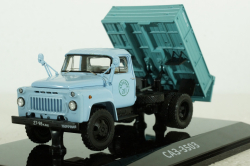 Газ-3503 Саз, 1981 г., голубой, 105210, DiP Models 1:43