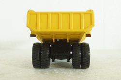 Белаз-7526 карьерный самосвал, красный/желтый, Н006, Наш Автопром 1:43