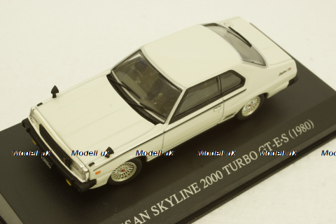 Nissan Skyline 2000 Turbo Gt, white, KHGC211, Dism 1:43