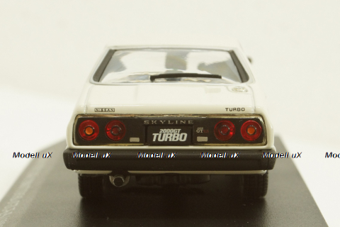 Nissan Skyline 2000 Turbo Gt, white, KHGC211, Dism 1:43