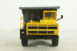 Белаз-7540 карьерный самосвал, желтый/серый, Н004, Наш Автопром 1:43