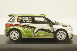 Skoda Fabia Super 2000, #2 J.Haninen/M.Markkula, 143LE-604D, Abrex 1:43