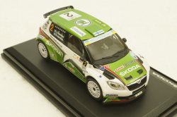 Skoda Fabia Super 2000, #2 J.Haninen/M.Markkula, 143LE-604D, Abrex 1:43