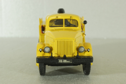 МЗ-51А Аэрофлот маслозаправщик на шасси Газ-52А Аэрофлот, желтый/белый, SL089, СарЛаб 1:43