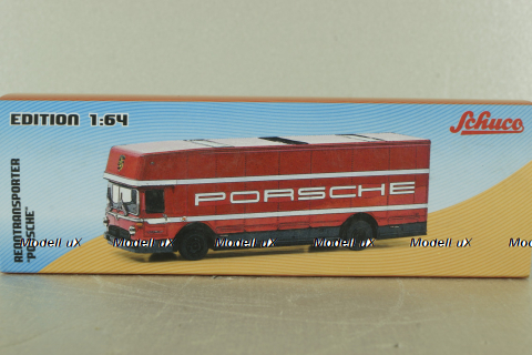 Mercedes O317 Race Truck , Porsche, 452026100, Schuco 1:64