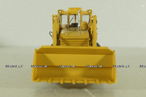 ТО-10А погрузчик на базе Т-130, трактор желтый, Трэкс 1:43