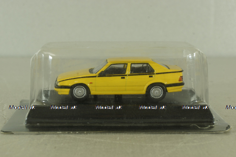 Alfa Romeo 75 T.spark, yellow, 201605, Kyosho 1:64