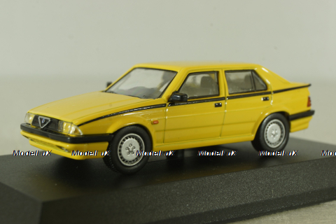 Alfa Romeo 75 T.spark, yellow, 201605, Kyosho 1:64