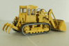 ТО-10А погрузчик на базе Т-130, трактор желтый, Трэкс 1:43