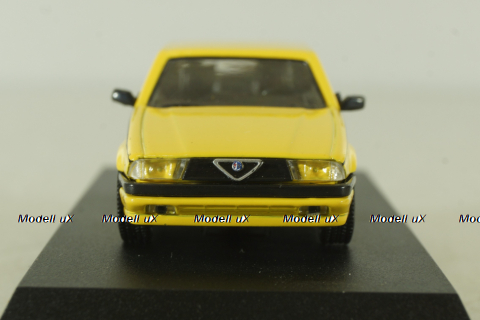 Alfa Romeo 75 T.spark, yellow, 201605, Kyosho 1:64