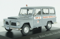 Rural Willys Radio Patrulha Policia 1970, DeAgostini 1:43