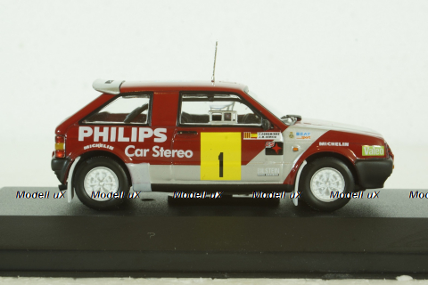 Seat Ibiza Bimotor Proto Rally, red, Altaya 1:43