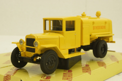 Зис-5В Б3-39М, Огнеопасно, желтая, Н920, Наш Автопром 1:43