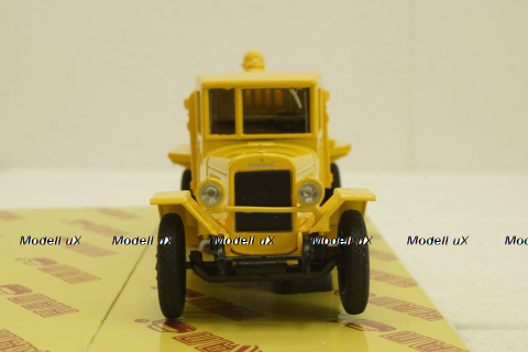 Зис-5В Б3-39М, Огнеопасно, желтая, Н920, Наш Автопром 1:43