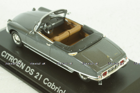 Citroen DS21 Cabriolet, grey, Norev 1:43