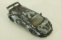 Lamborghini Huracan GT, LB Works, digital camouflage, Mini GT 1:64