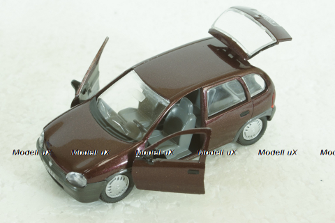 Opel Corsa, dark red, Gama 1:43