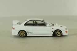 Subaru Impreza WRX Type R 3, 4-6 left hand drive, white, BM Creations 1:64