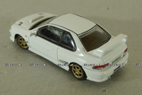 Subaru Impreza WRX Type R 3, 4-6 left hand drive, white, BM Creations 1:64
