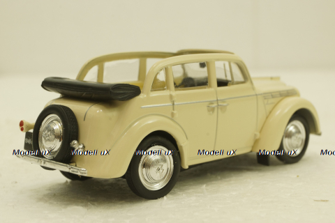 Москвич 400-420А, бежевый, Р110, Наш Автопром 1:43