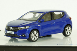 Dacia Sandero, blue iron, 945257,  Norev 1:43