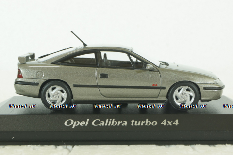 Opel Calibra Turbo 4x4,1992 grey metallic, 940045724, Maxichamps 1:43