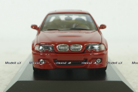 BMW M3 Coupe (E46) 2001 red, 940020020, BMW 3 Series, Maxichamps 1:43