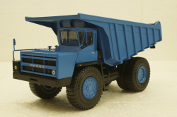 Белаз-7527 карьерный самосвал, синий, Н012, Наш Автопром 1:43