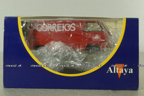 Mercedes N1000 Portuguese post CTT 1969, red, Altaya 1:43