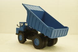 Белаз-7527 карьерный самосвал, синий, Н012, Наш Автопром 1:43