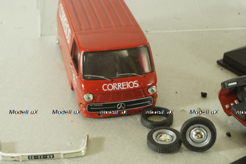 Mercedes N1000 Portuguese post CTT 1969, red, CLC147,IXO 1:43 На запчасти №2
