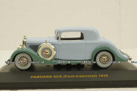 Panhard 6CS (Faut-Cabriolet) 1935, MUS035, IXO Museum 1:43