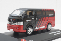 Toyota Hiace Van 2005, Yokohama Advan, red, JC087, J-Collection 1:43