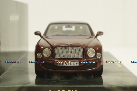 Bentley Mulsanne, 2010, red metallic, 436139901, Minichamps 1:43