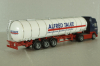 Volvo FH 12 Globetrotter XL with semi-trailer tank "Alfred Talke", blue/white, 144288, Herpa 1:87