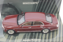 Bentley Mulsanne, 2010, red metallic, 436139901, Minichamps 1:43
