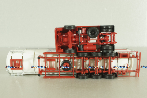 Volvo FH 12 Globetrotter XL with semi-trailer tank "Alfred Talke", blue/white, 144288, Herpa 1:87