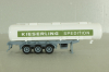 Semi-trailer tank "Kieserling" green, 144285tr, Herpa 1:87