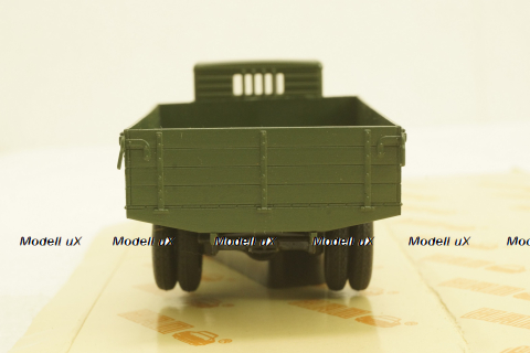 Зис (УралЗис)-5В, бортовой, зеленый, Н267, Наш Автопром 1:43