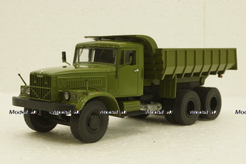 КрАЗ-256Б самосвал Хаки, SSM1035, SSM 1:43