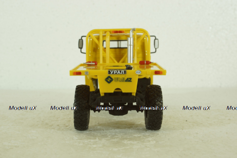 Урал-43206 триал, желтый Автолегенды СССР, Грузовики, 1:43