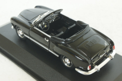 Volkswagen Karmann Ghia Cabriolet 1955, Black, 940051030, Maxichamps 1:43